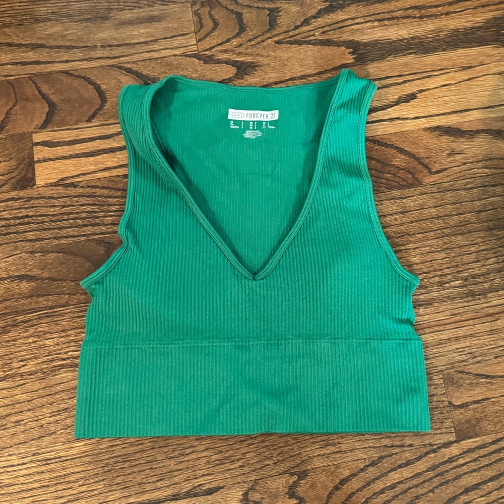 Green Bralette/Sports Bra